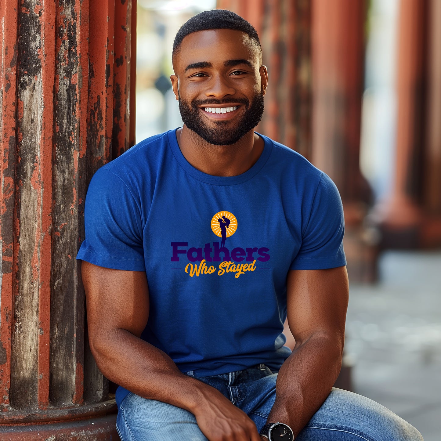 FATHERS WHO STAYED SUNSHINE LOGO
