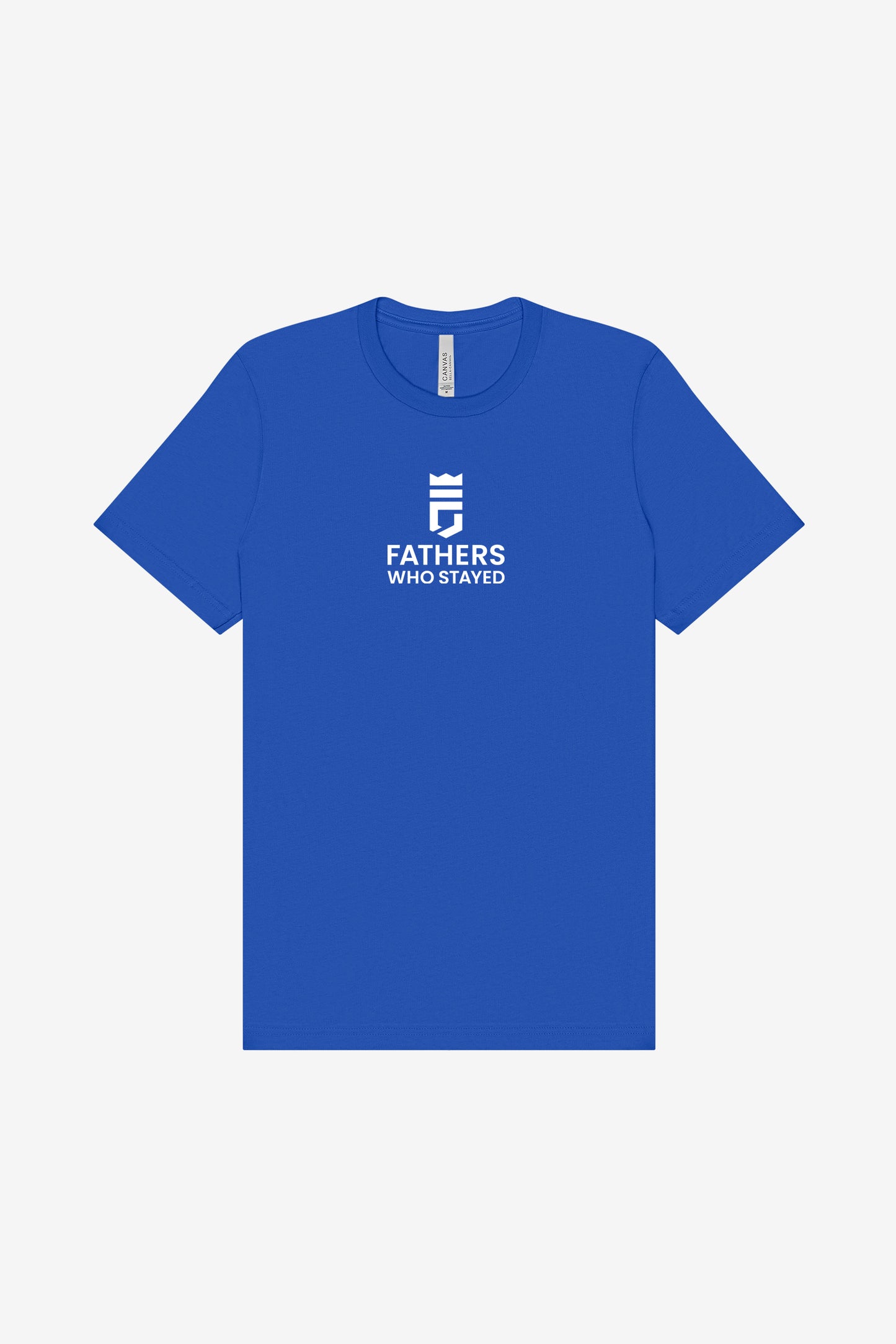 FATHERS WHO STAYED CENTER LOGO - ROYAL BLUE